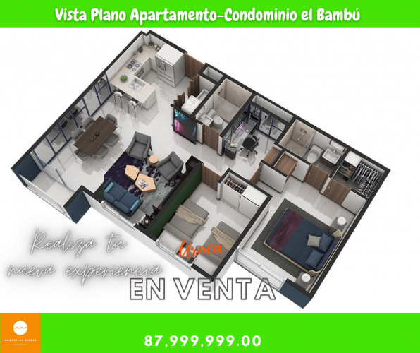 Apartamento Condominio el Bambú
