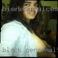 Black personal